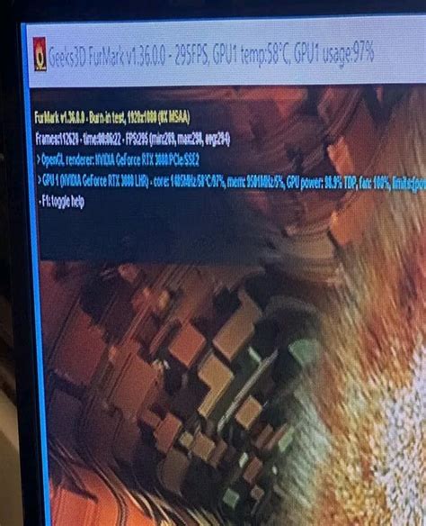 [Help] High temperatures during Furmark test on RTX 3060.